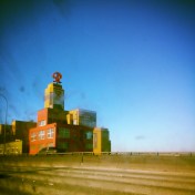 On the way to the airport. This was the furthest south I'd been in two years.